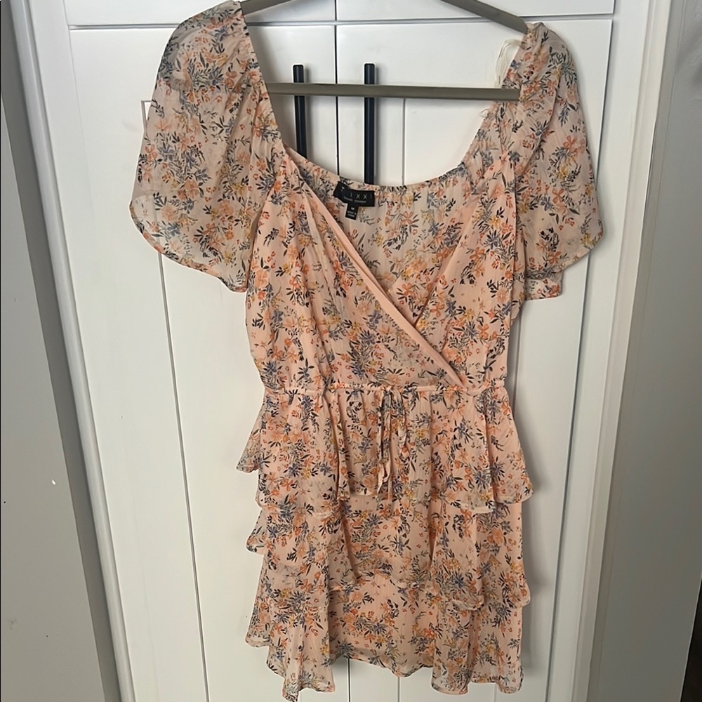 Spring Floral Ruffle Dress - Picture 4 of 6